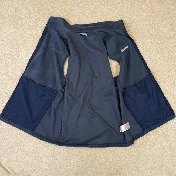 Lot of 2 Columbia Mens L Steens Mountain Fleece Vests Olive Green Navy Blue - Picture 8 of 10